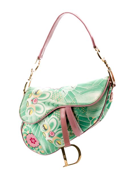 dior koi fish saddle bag